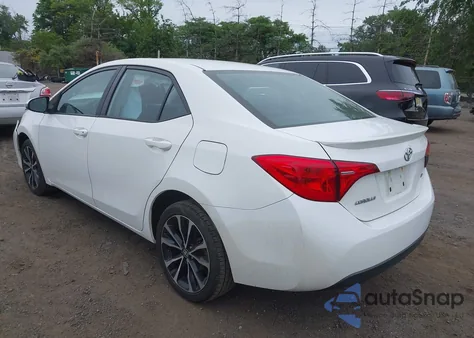 2017 Toyota Corolla Se from USA, damaged, VIN 2T1BURHE8HC787010